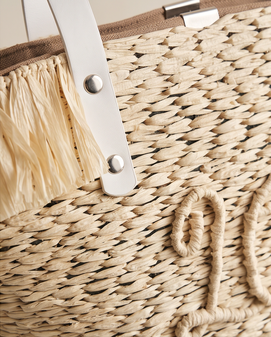 Marbella Basket Tote – Sand