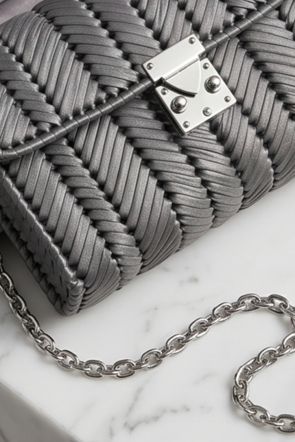 AURA Crossbody Bag in Grey