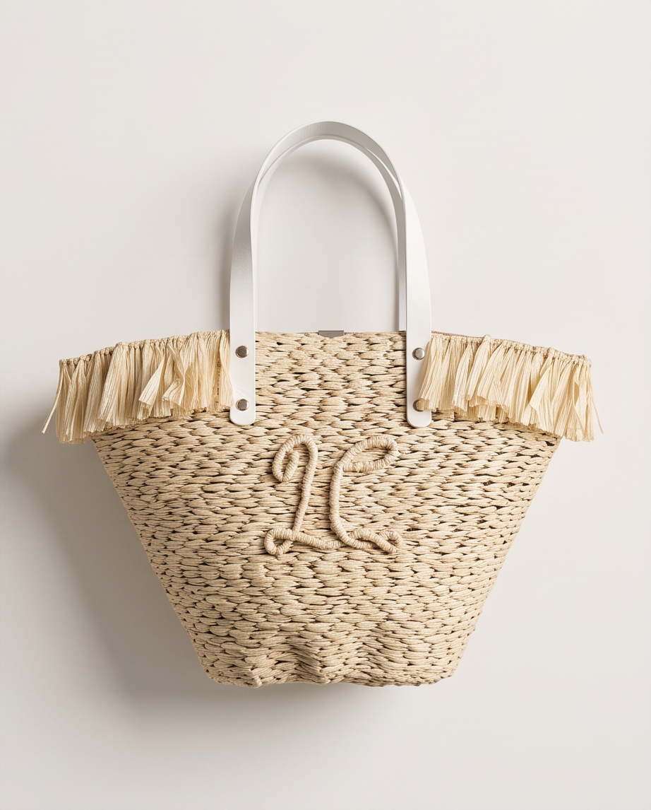 Marbella Basket Tote – Sand