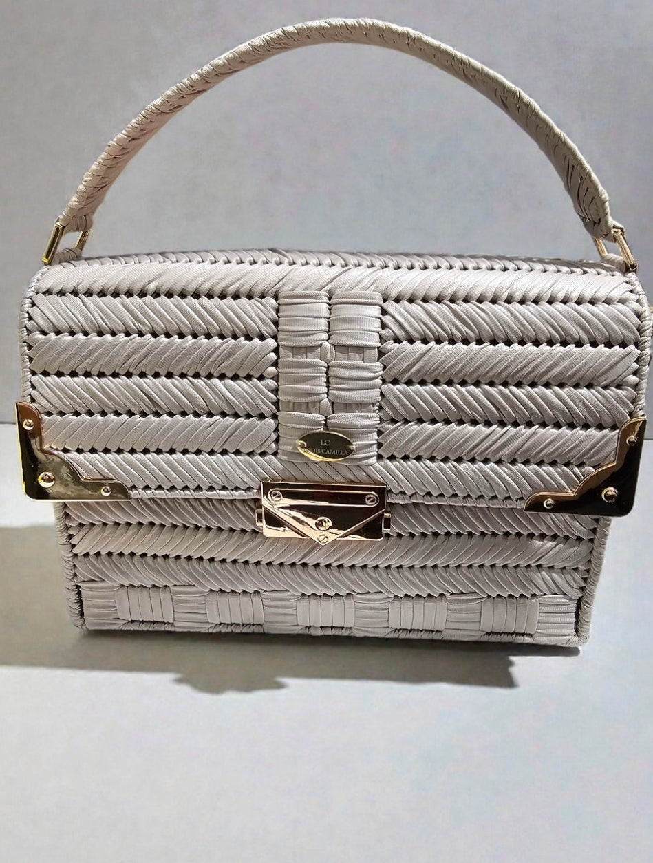 Chérie Handbag in Light cream