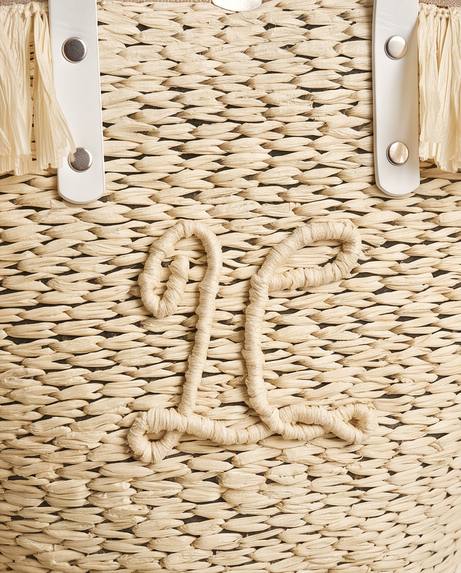 Marbella Basket Tote – Sand